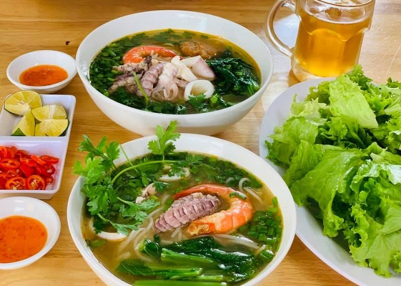 bún tôm tích Vũng Tàu