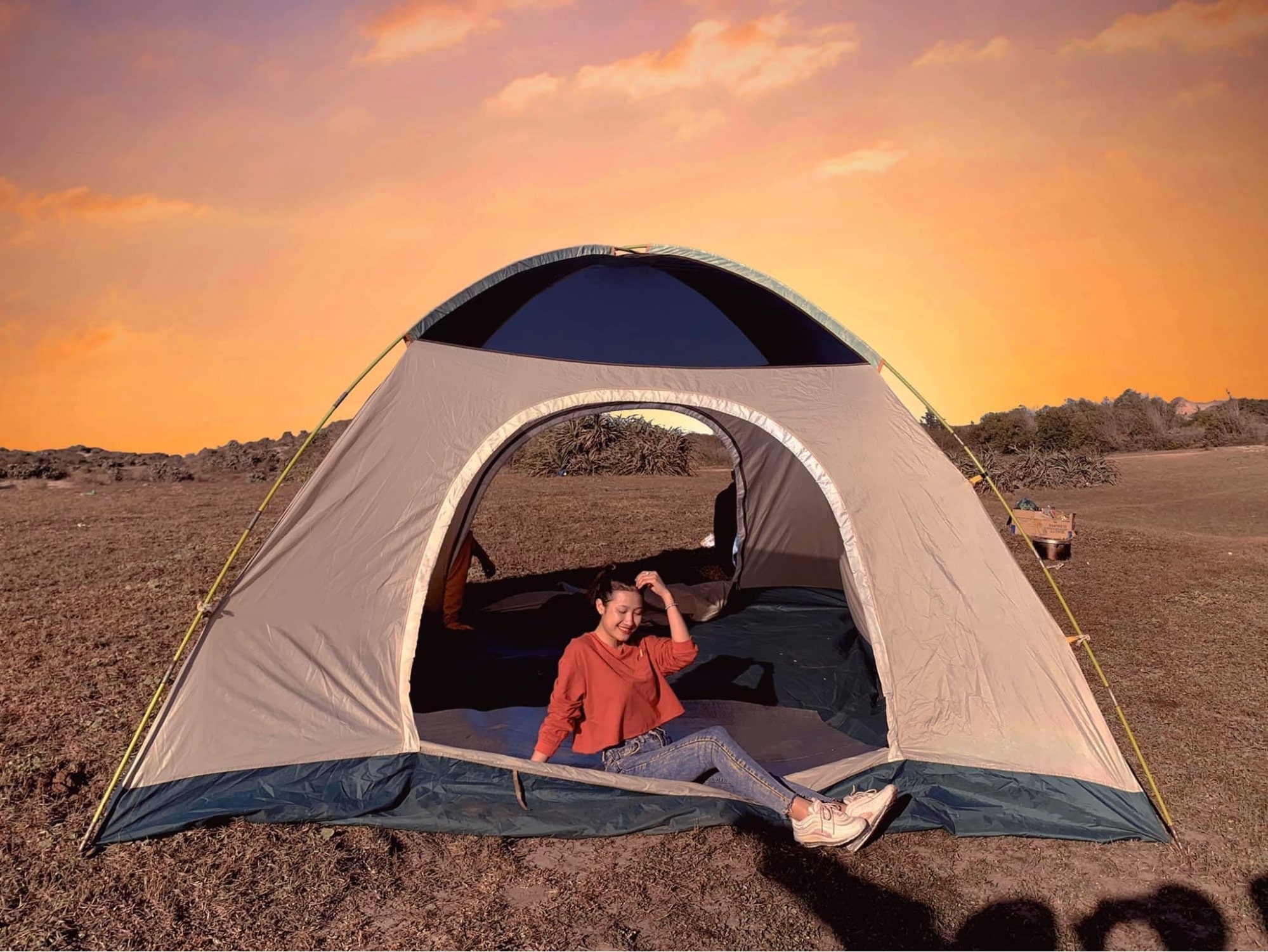 Loại lều phổ biến để camping Phan Thiết