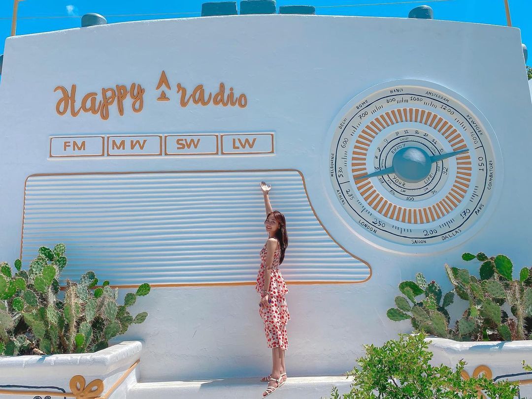 Góc check-in hot tại The Happy Ride Glamping
