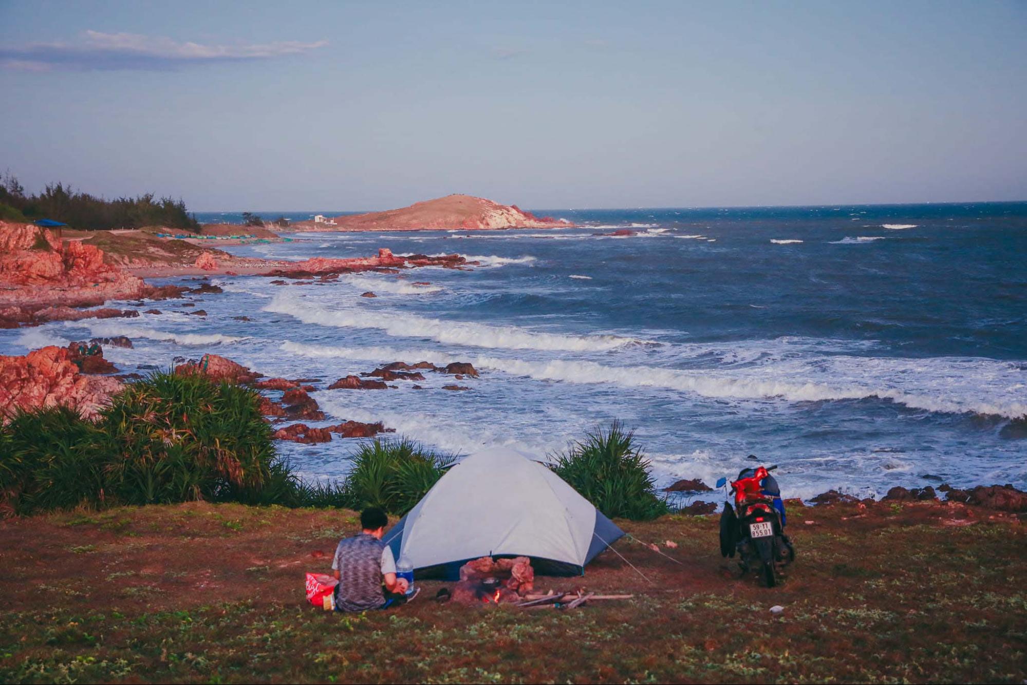Camping Phan Thiết tại Mũi Yến