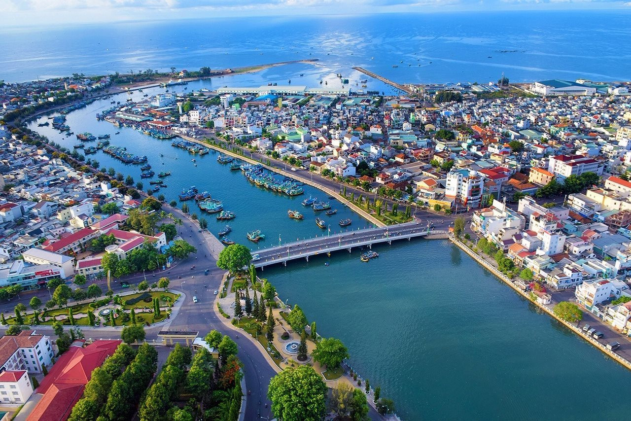 Cảnh Phan Thiết tuyệt đẹp từ trên cao