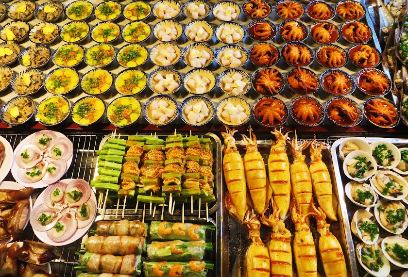 Thiên đường ẩm thực ở chợ đêm