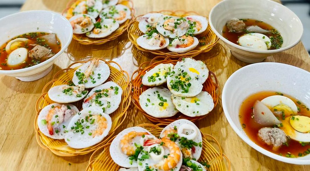 Bánh căn nhân hải sản siêu ngon