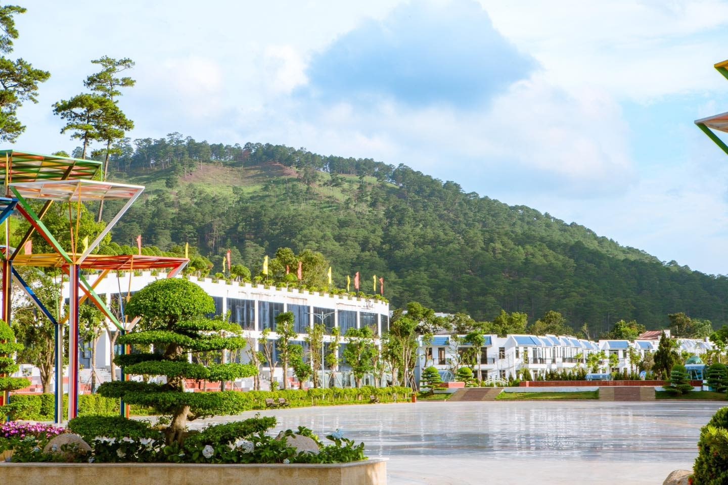 Một góc bình yên tại Tea Resort Đà Lạt