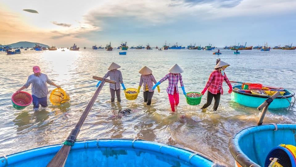 Làng chài Mũi Né – Bình yên bên sóng biển