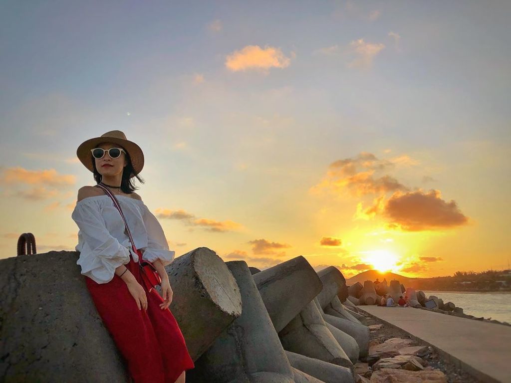 Ngắm hoàng hôn siêu thích tại khu vui chơi ở Phan Thiết