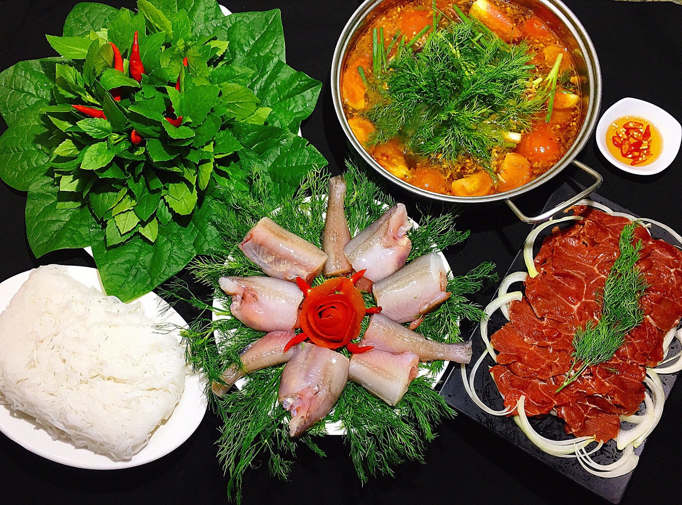 Lẩu cá khoai Vũng Tàu