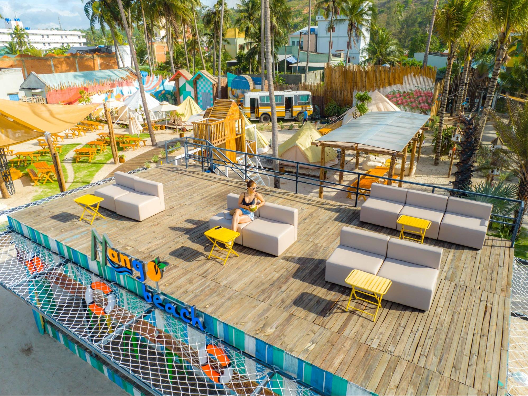 Mango Beach - Quán cafe Mũi Né phong cách boho ấn tượng