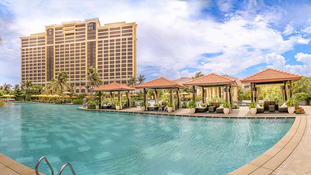 Khu nghỉ dưỡng InterContinental Grand Hồ Tràm rộng lớn