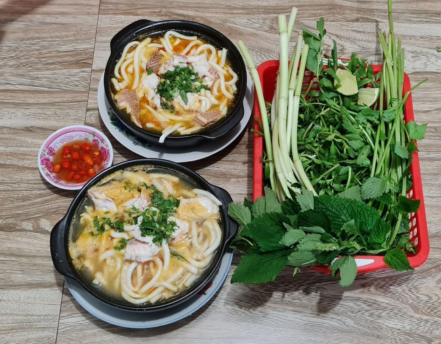 Bánh canh Quy Nhơn ở quán Bà Sâm ngon và rẻ