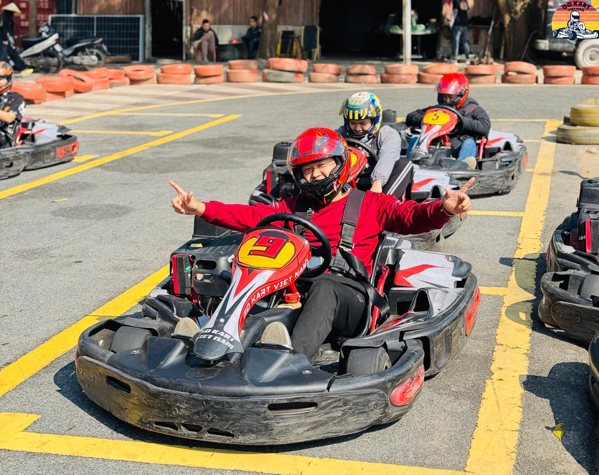 Mẫu xe đua “xịn sò” Go Kart Nha Trang sử dụng