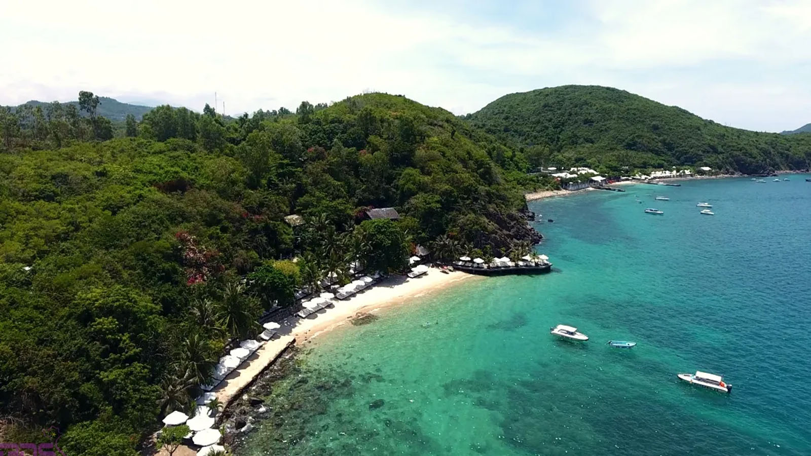 Chiêm ngưỡng Mini Beach Nha Trang từ trên cao