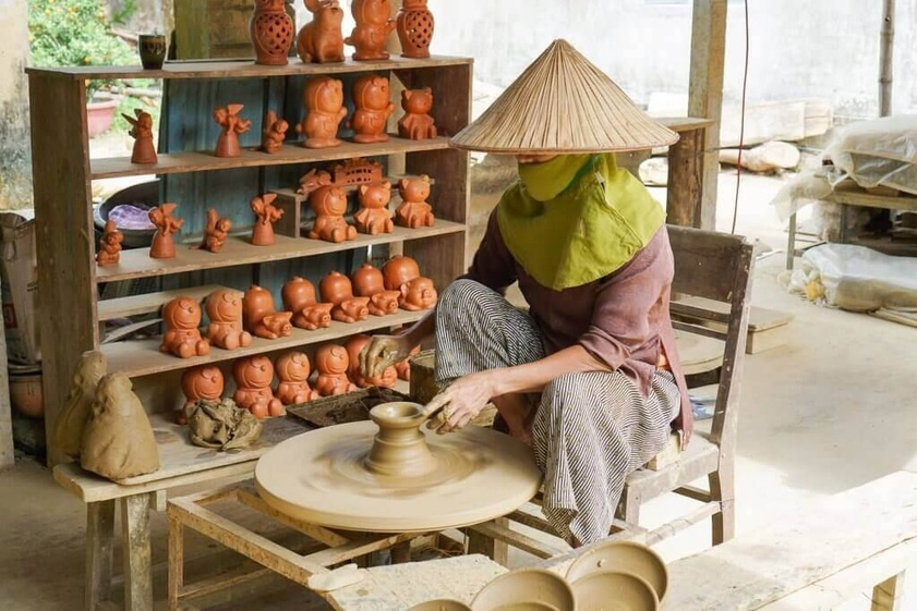 Nghề làm gốm ở Hội An được xem là thổ sản quốc gia