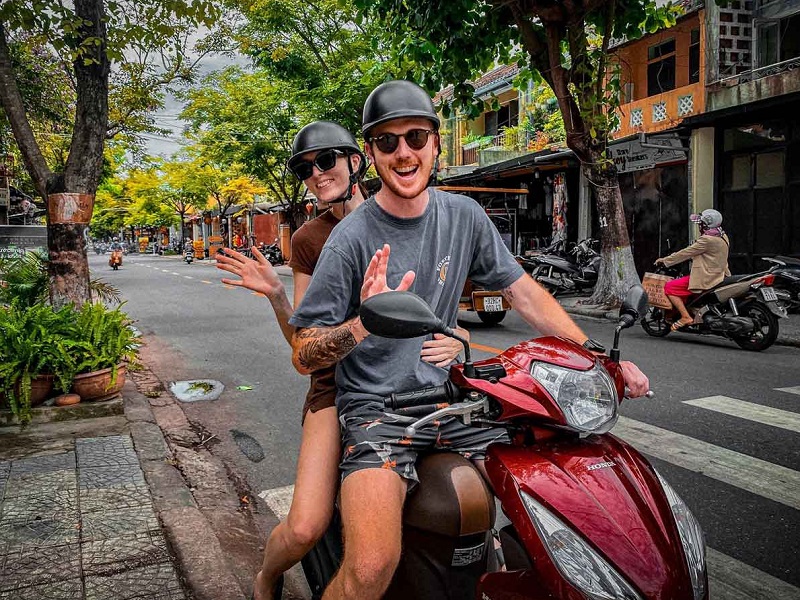 Thuê xe máy phượt Hội An