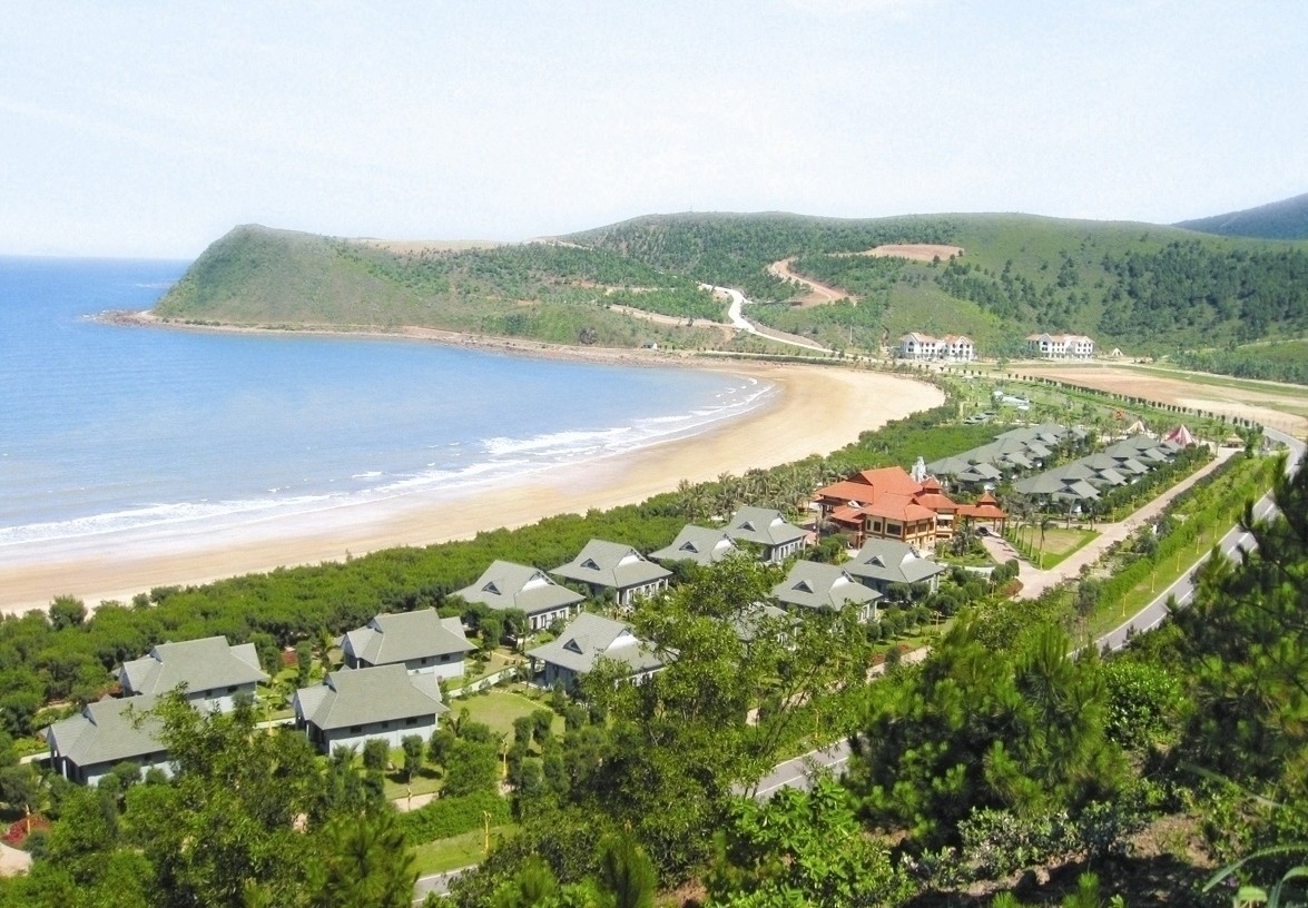 Bãi Lữ thuộc huyện Nghi Lộc nổi tiếng với khung cảnh hoang sơ, thơ mộng