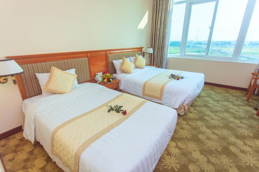 Phòng nghỉ ấm cúng, giá cả phải chăng tại Mỹ Trà Riverside