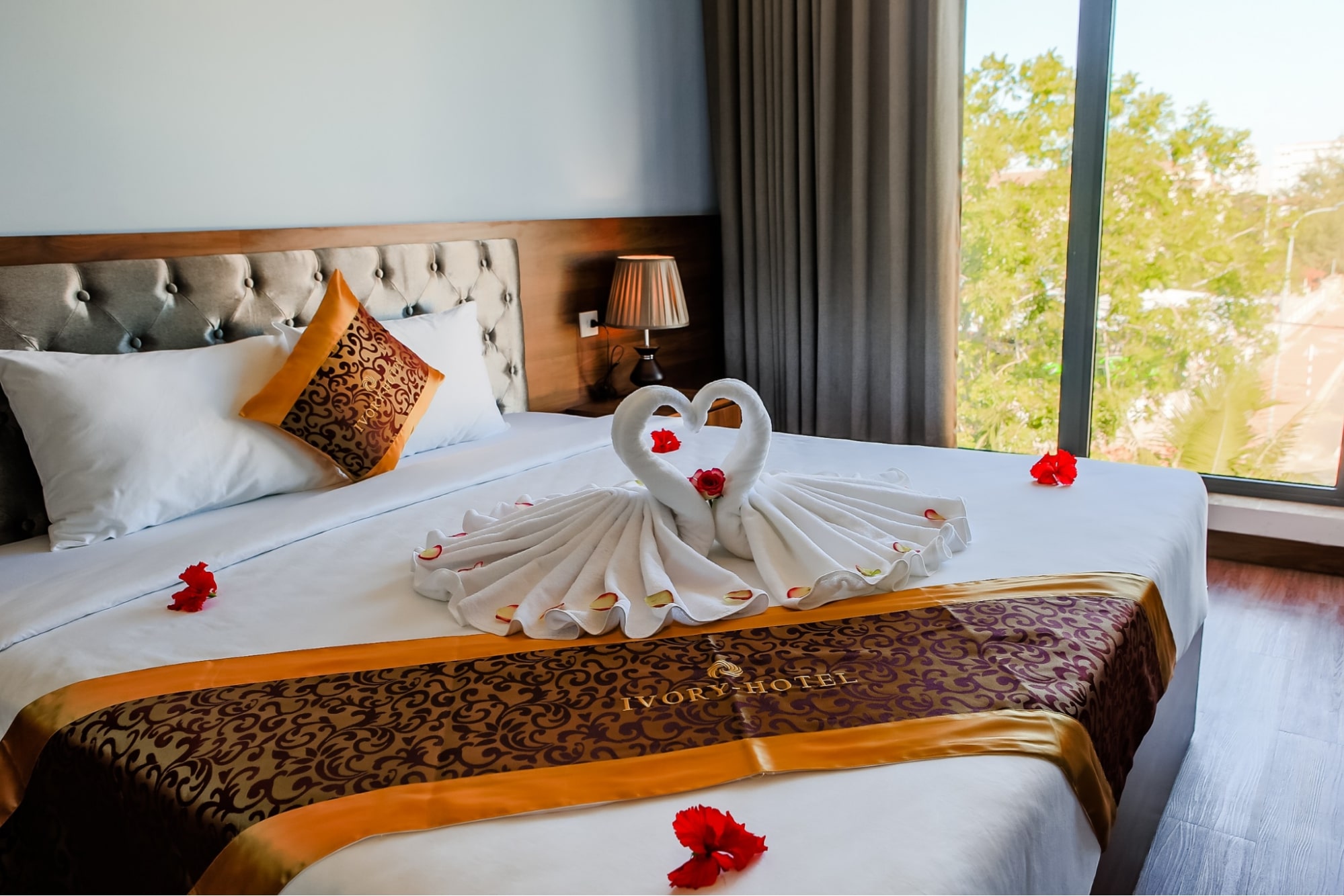 Phòng nghỉ sạch sẽ, yên tĩnh tại Ivory