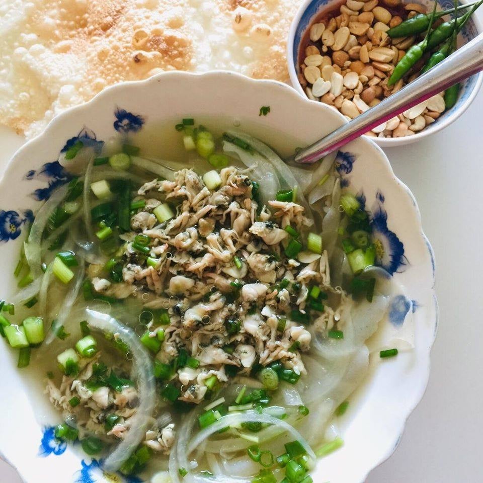 Vị đậm đà, thanh mát, ăn là mê của món don