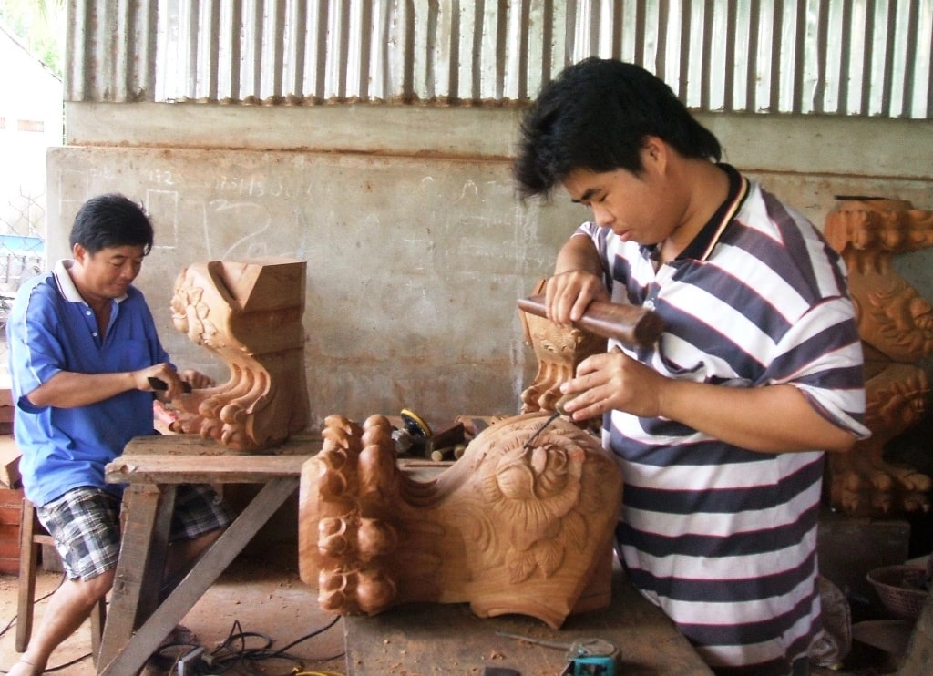 Nét mộc mạc giản dị in đậm trên từng sản phẩm