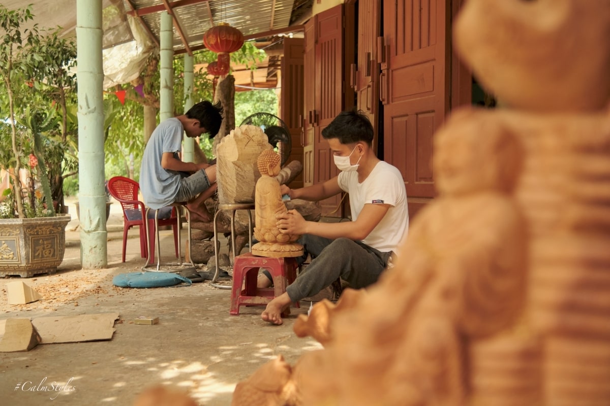 Đôi tay tài hoa thổi hồn vào từng đường nét