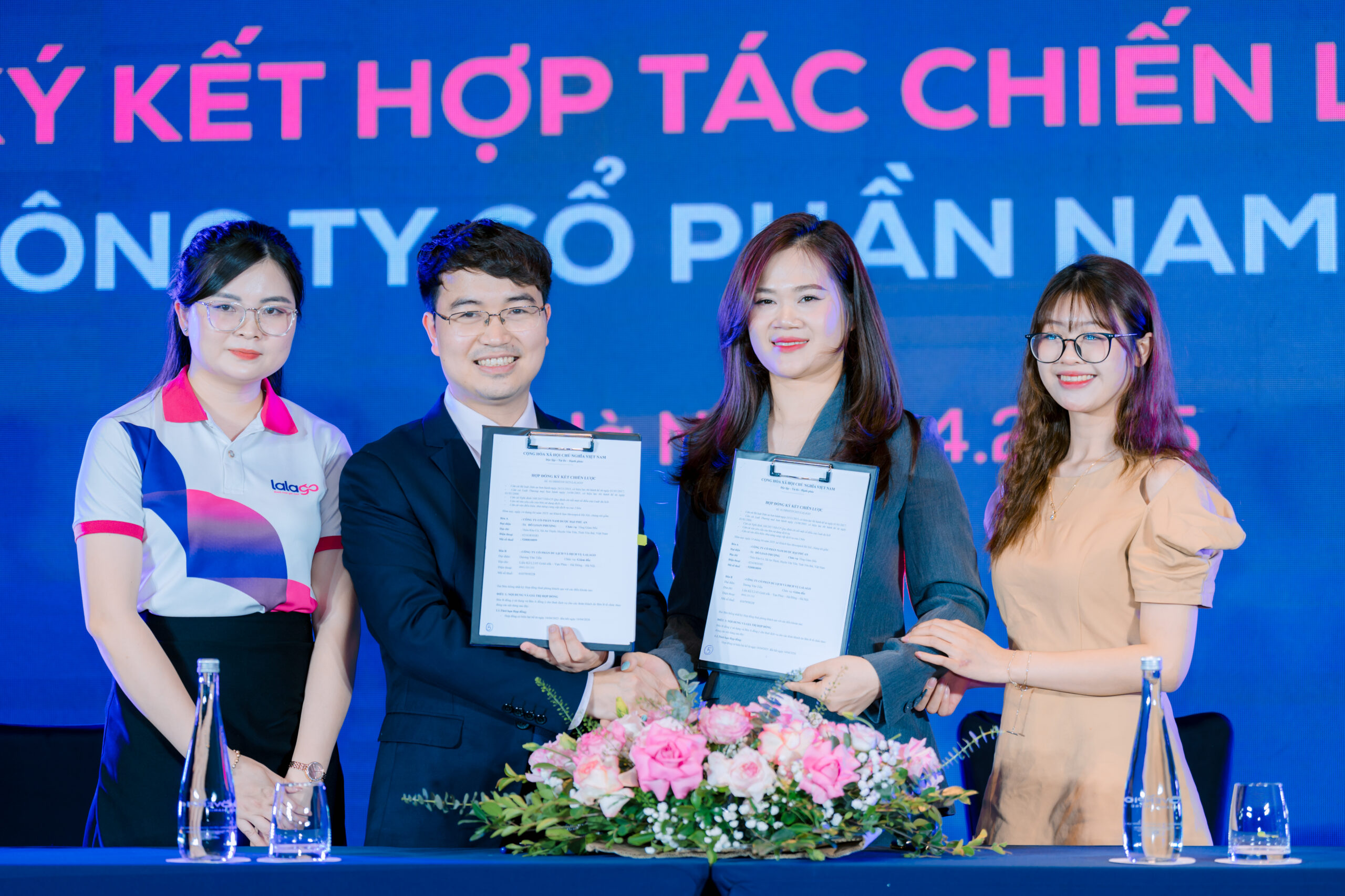 Lễ ký kết hợp tác chiến lược năm 2025 giữa Lalago và Đại Phú An Resort