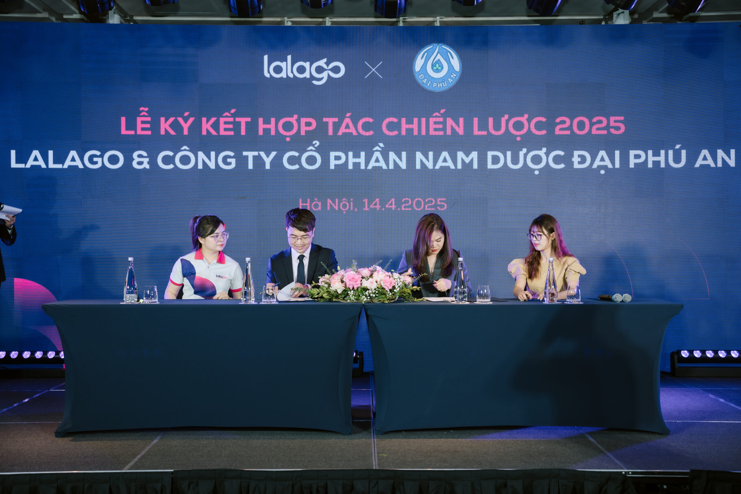Lễ ký kết hợp tác chiến lược năm 2025 giữa Lalago và Đại Phú An Resort