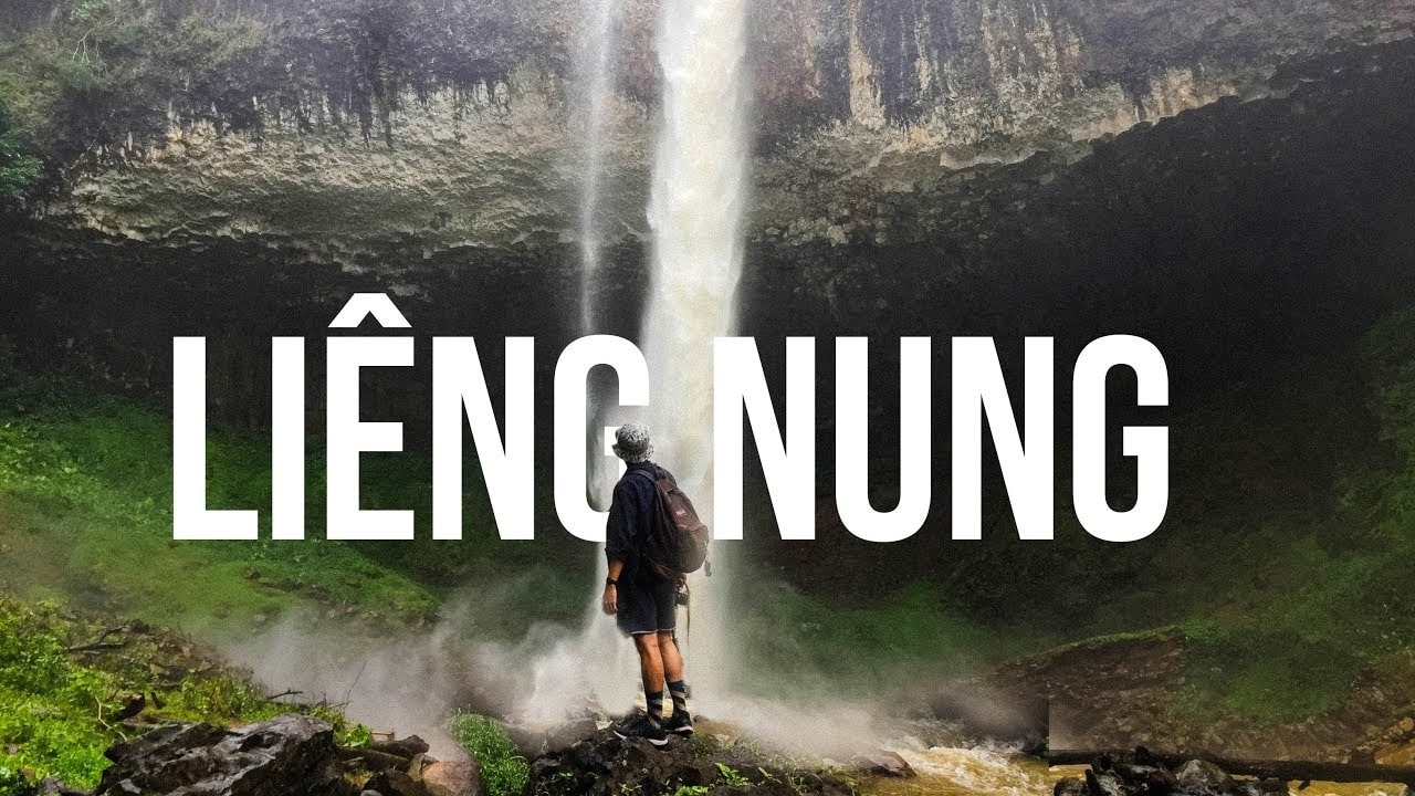 Cảnh sắc thác Liêng Nung mang đến cảm giác thư thái, tách biệt khỏi ồn ào cuộc sống