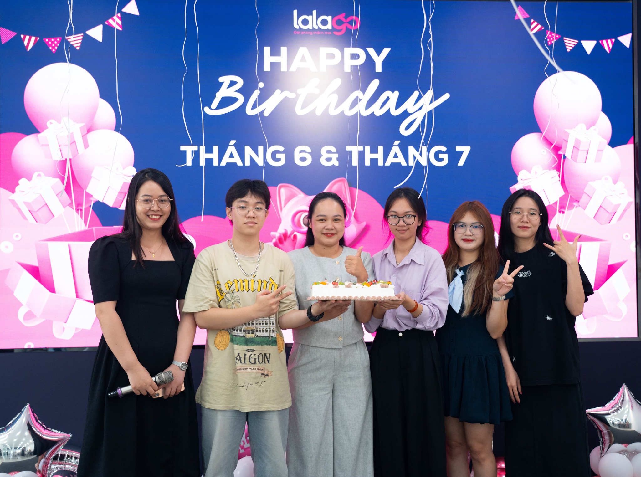 Hoạt động nội bộ Lalago: Tổ chức sinh nhật thành viên tháng 7