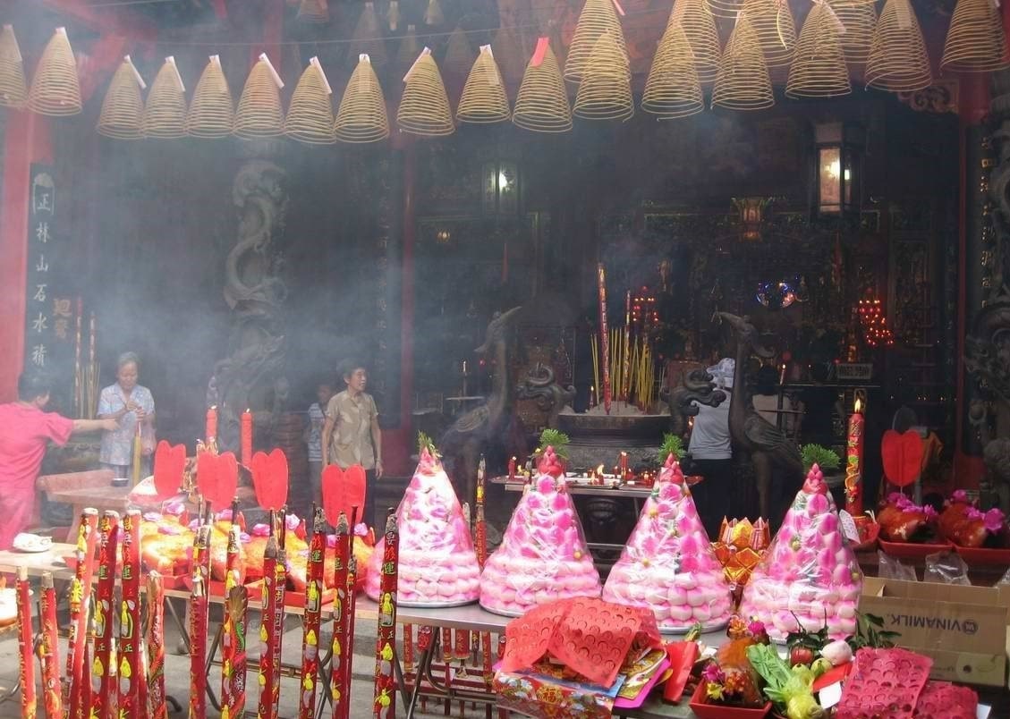 Lễ viếng bà Thiên Hậu diễn ra hằng năm ở hội quán