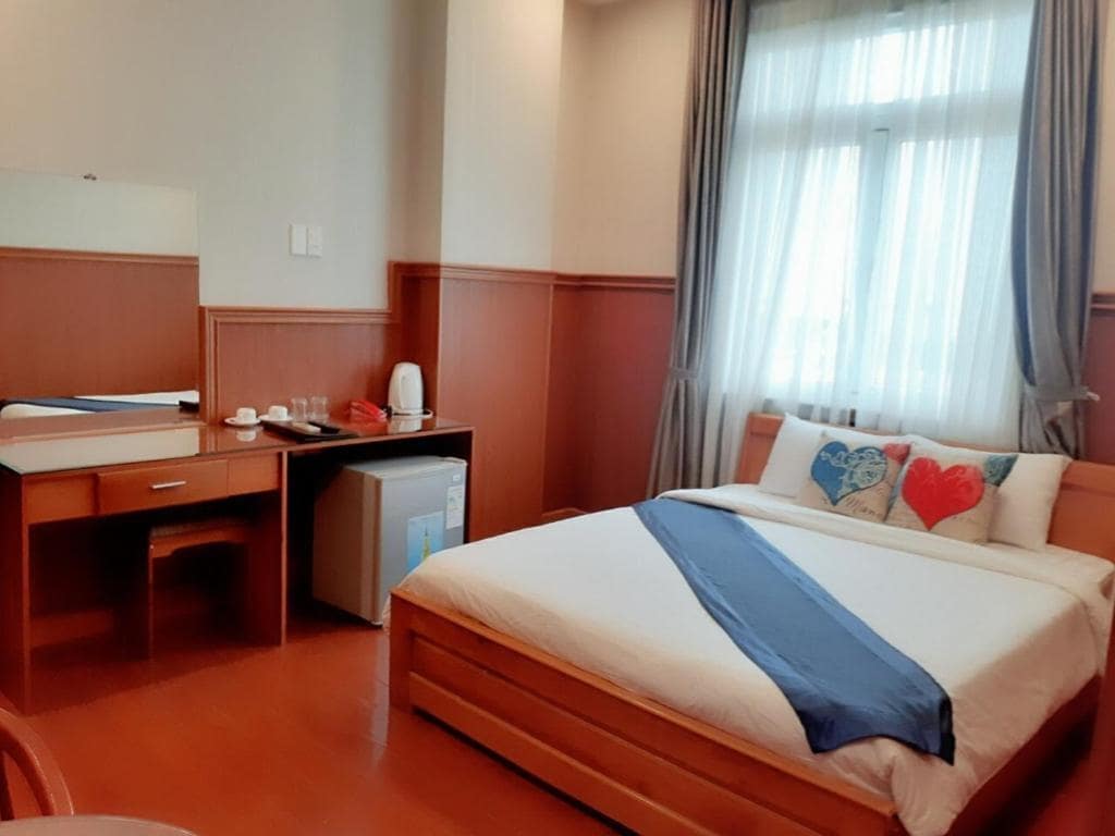 Phòng nghỉ ấm cúng, tạo cảm giác thân thuộc như ở nhà