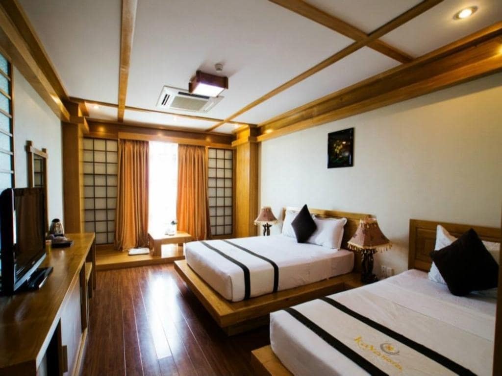Không gian phối gỗ ấm cúng, tinh tế