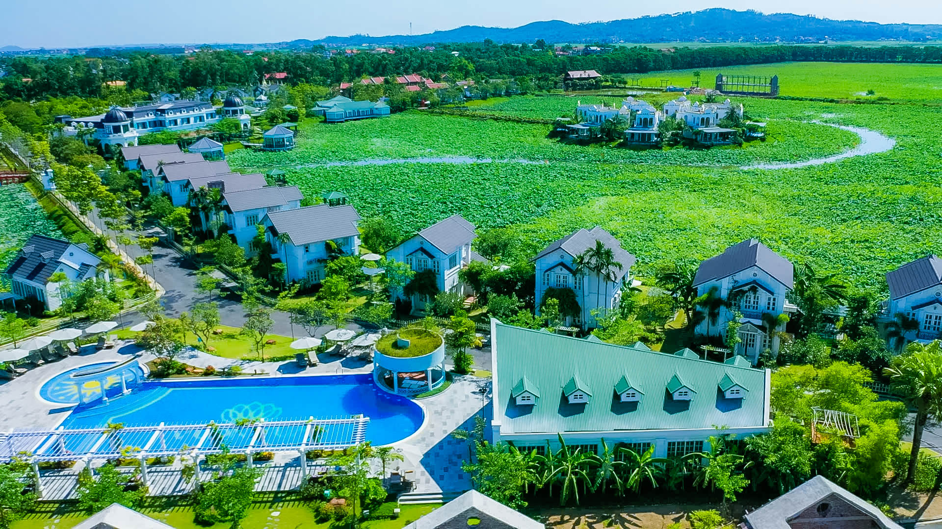Không gian Vườn vua Resort & Villas