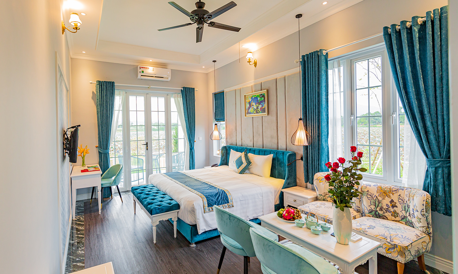 Phòng nghỉ Villa Biệt thự Bích Liên