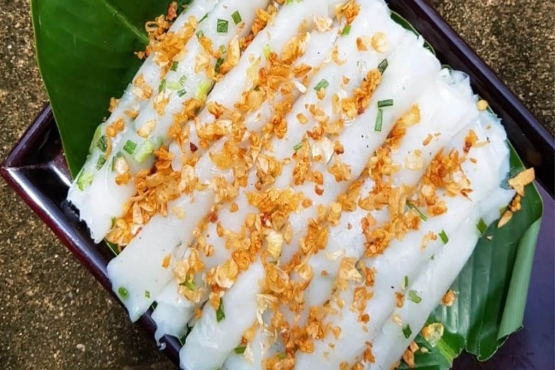 Đĩa bánh mướt Nghệ An 