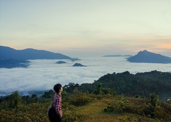 Ảnh check - in đẹp trên Đèo Sa Mù