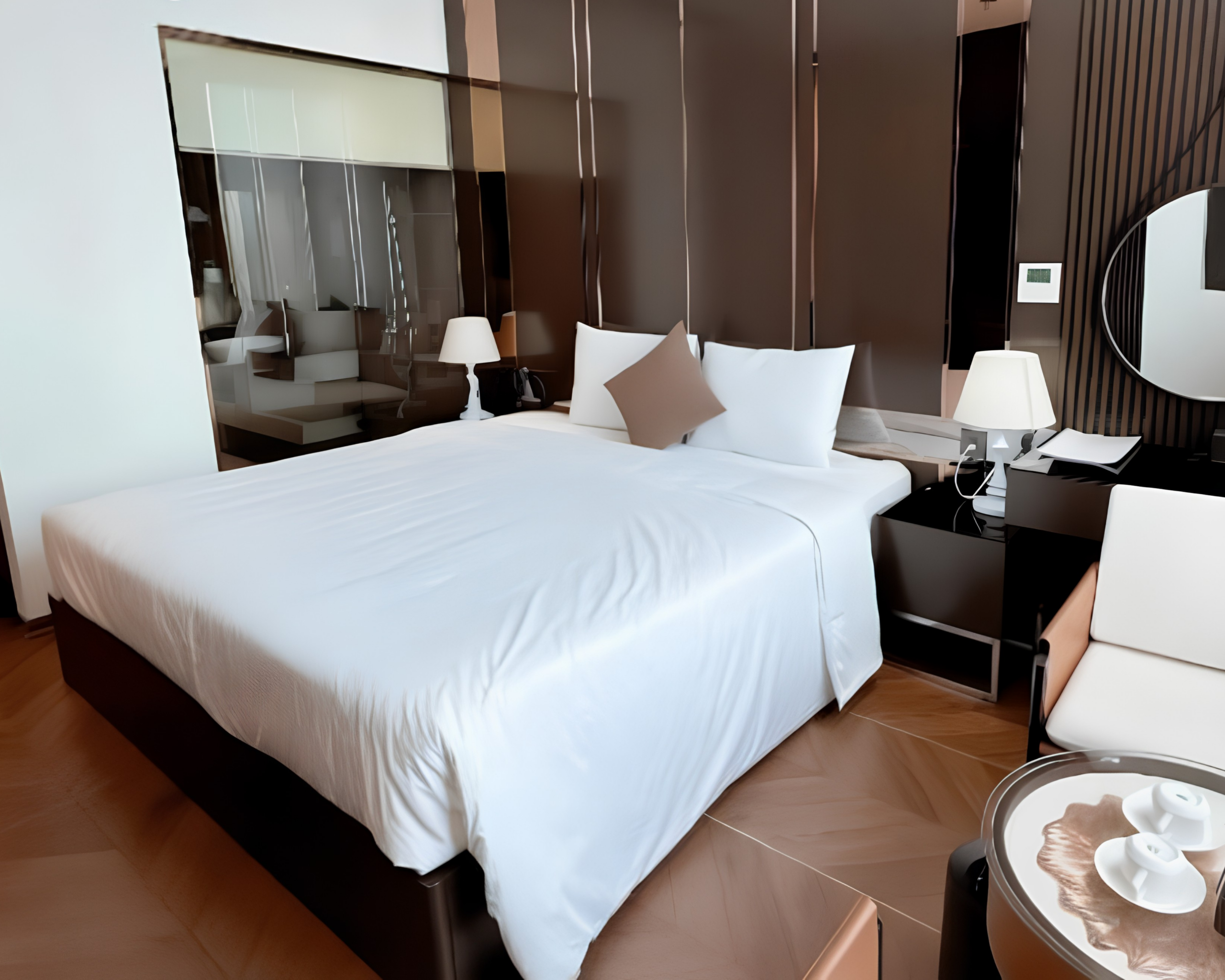 Không gian phòng Superior tiện nghi tại Holiday Hotel Vân Đồn
