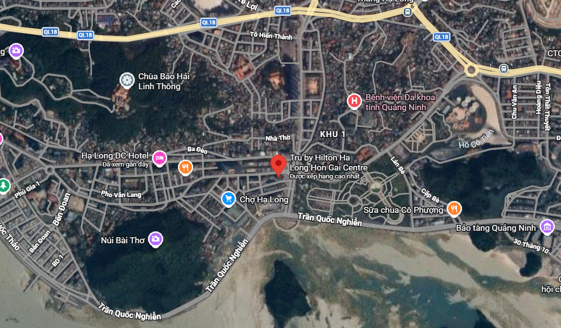 Google maps vị trí khách sạn