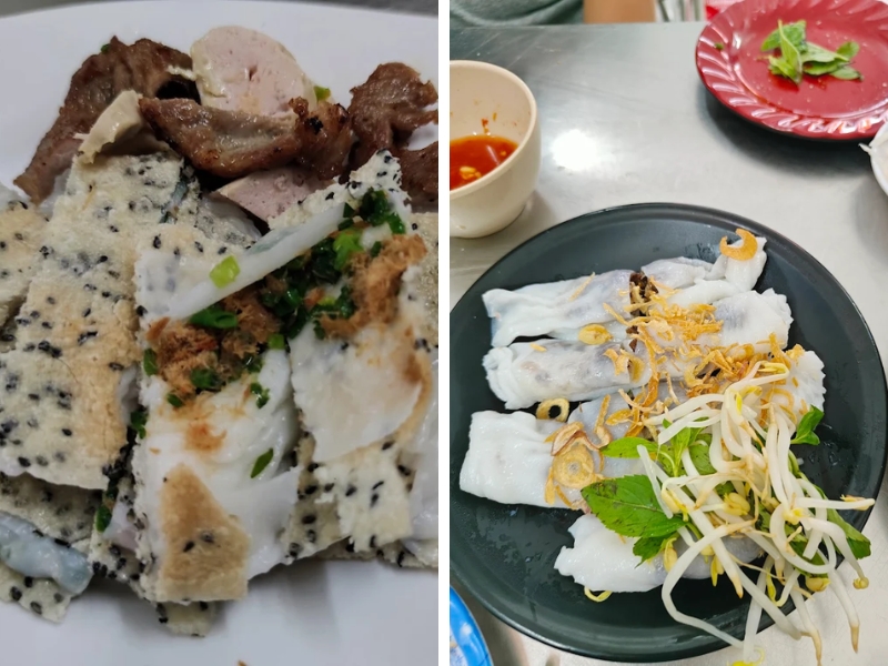 Bình Minh nổi tiếng với món bánh đập và bánh cuốn nóng hấp dẫn
