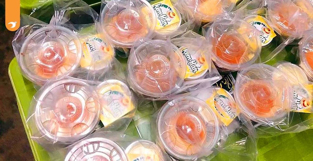 Cơ sở Tuyết với flan cheese và nhiều loại đông sương độc đáo 