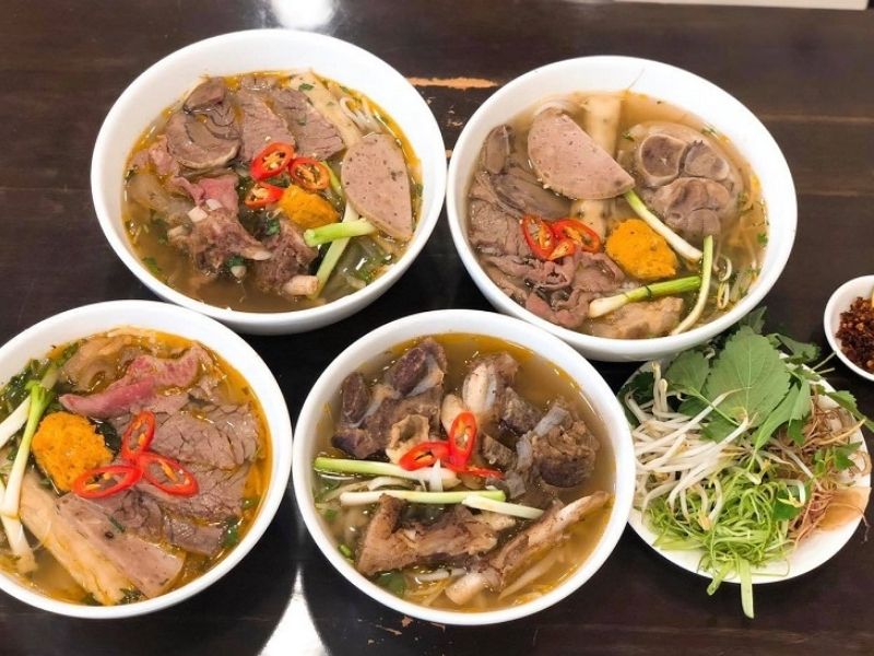 Bún bò Huế Chị Hồng món ăn hợp khẩu vị với rất nhiều người
