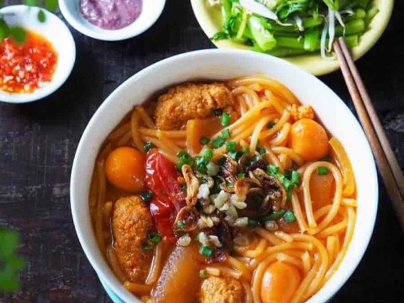 Bún đỏ món ăn gây thương nhớ khi đặt chân tới vùng đất Tây Nguyên