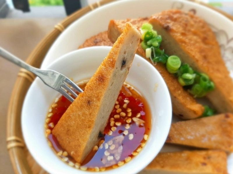 Chả cá Nha Trang nổi tiếng với độ dai tự nhiên, thơm và ngọt vị cá tươi
