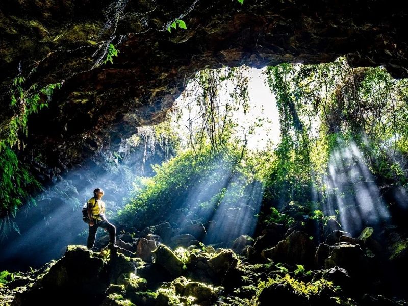 Khám phá hang động núi lửa Chư Bluk đầy trải nghiệm độc đáo
