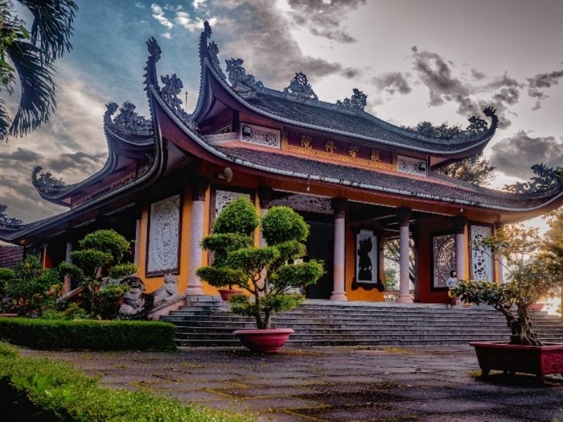 Chùa Pháp Hoa - Ngôi chùa đẹp nhất nơi phố núi sương mờ