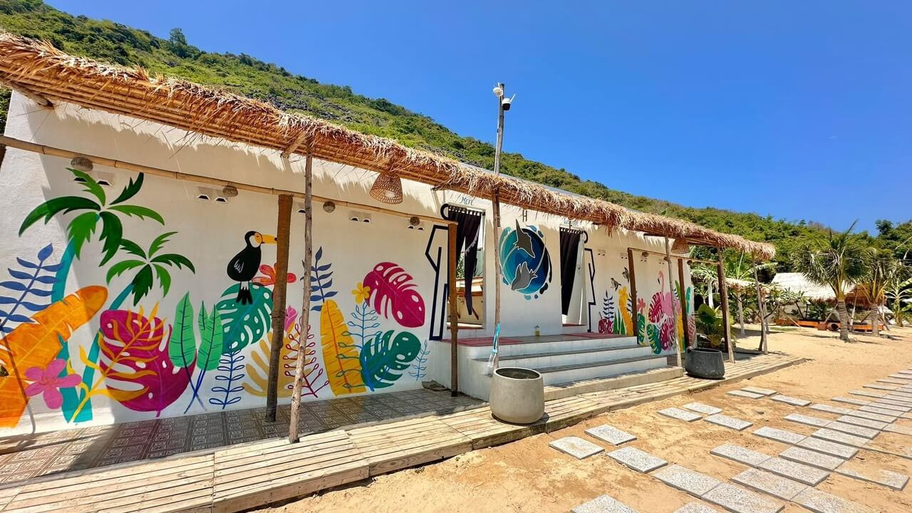 Khu lưu trú nhỏ xinh tại đảo Bích Đầm Nha Trang