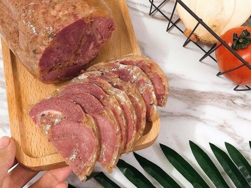 Giò me đặc sản nổi tiếng xứ Nghệ
