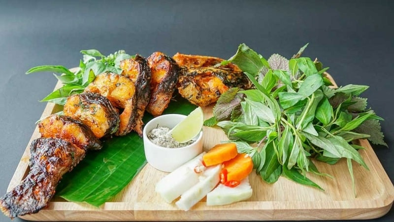 Tuyệt phẩm cá lăng sông Sêrêpốk 
