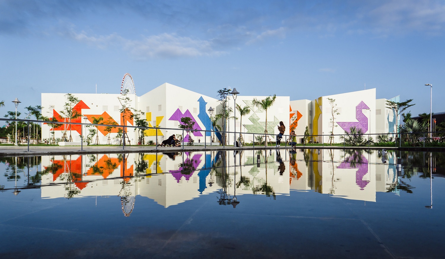 Cung thiếu nhi hiện đại, thoáng mát
