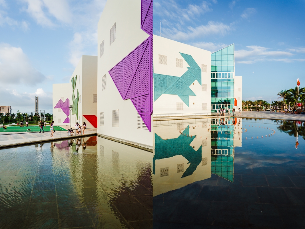 Kiến trúc độc đáo của cung Thiếu Nhi
