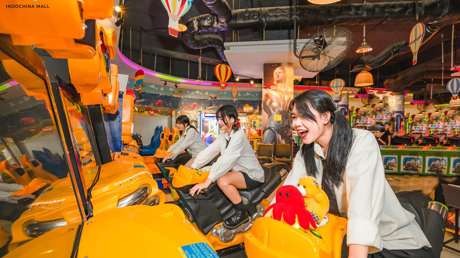 Khu trò chơi đa dạng trong nhà tại Indochina